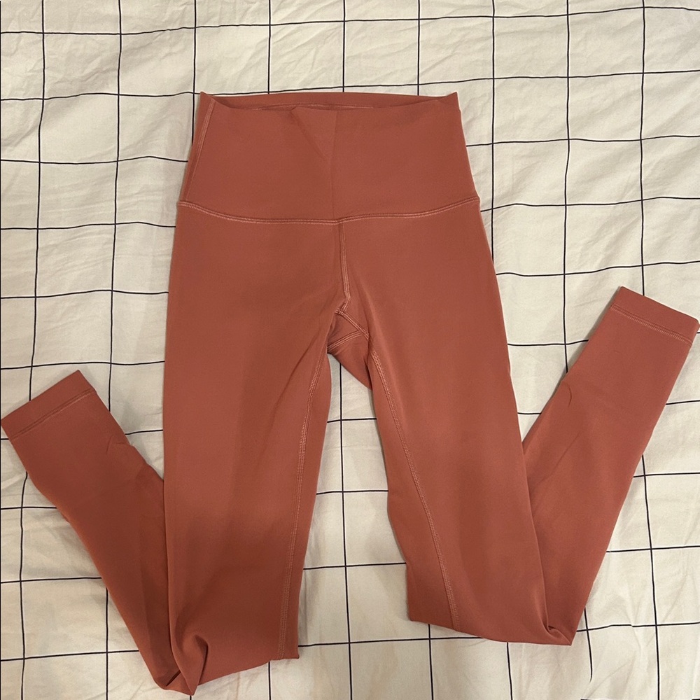 Lululemon Women's Wunder Train High-Rise Tights 28” in Brier Rose